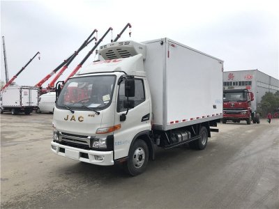 國六 江淮帥鈴E4.2米藍(lán)牌冷藏車