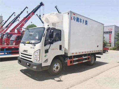 國六 江鈴凱運(yùn)4.2米藍(lán)牌冷藏車